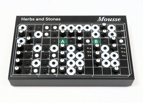 Herbs and stones mousse - and, incl