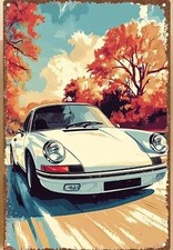 Porsche 911 Blechschild