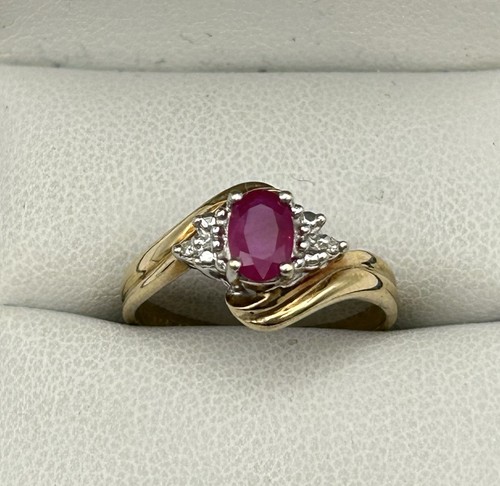 Schöner ring gold rubin - schöner, gold,