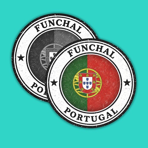 Funchal aufkleber portugal - funchal,