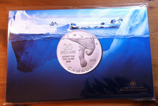 20$ Dollar Kanada Canada Silbermünze Polar Bear * Eisbär * Blister * NEU * TOP *