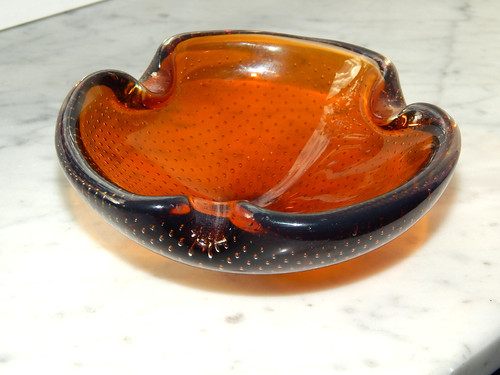 Murano glas schale ascher - glas, schale/ascher