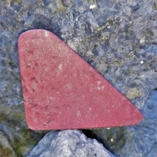 0,14 Kg Thulit Scheibe Edelstein  Wikinger Leksvik Edelsteine Vikings ZEN GARTEN