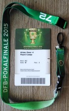 VIP TICKET & Lanyard DFB Pokal