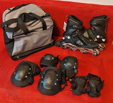 K2 Inliner Power M Göße 47 mit K2 Schoner Set und Tasche Skater Inlineskates