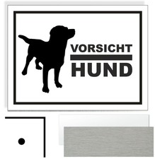 Vorsicht Hund Hinweisschild
