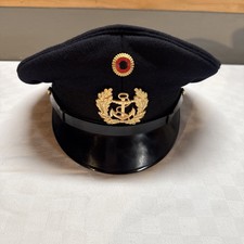 Original Bundesmarine-Offiziersanwärter-Mütze,Willy Sprengel,Hamburg 1960