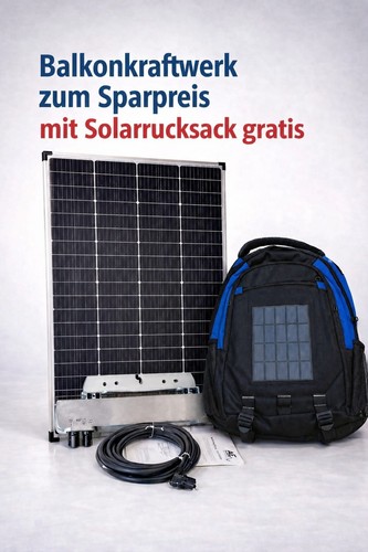 Mini balkonkraftwerk 150 - 150, watt