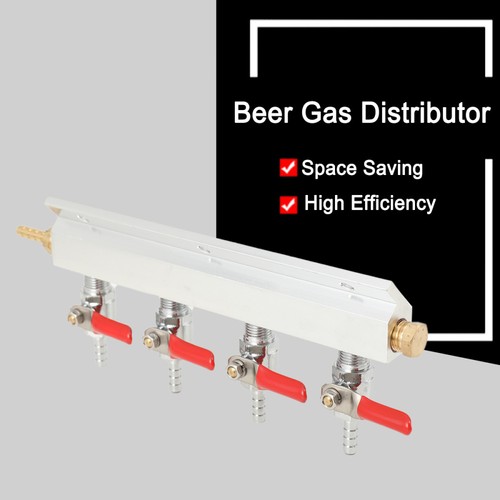 Wege gasverteiler homebrew - 4-wege,