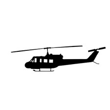 BELL UH-1D - Aufkleber Auto