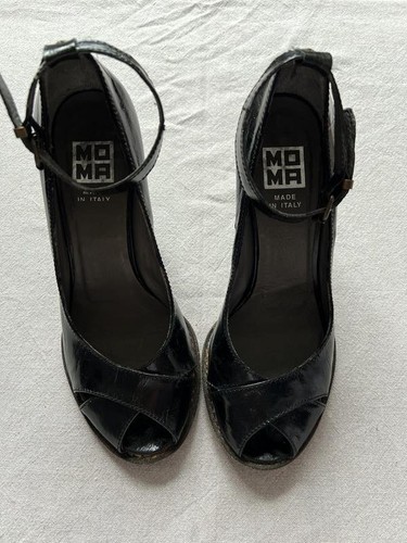 Women moma heels - heels, black