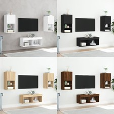4-tlg. TV Wohnwand mit