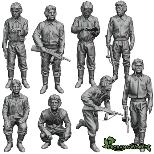 Russisch panzerbesatzung set - russisch,