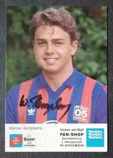 4067 Werner Kempkens Bayer Uerdingen 1989/90 Autogrammkarte original signiert