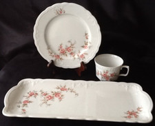 Seltmann Weiden Julia Rosa Rosen Königskuchenplatte Platte rechteckig  & NEUWARE