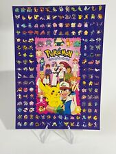 150 Pokemon Vintage Post Karte