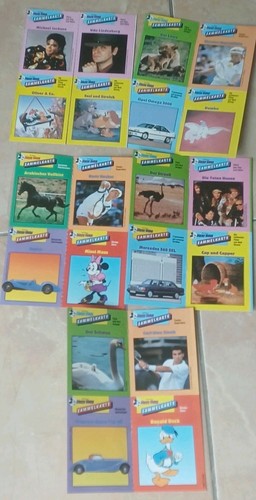 Sammelkarten micky maus 1990 - micky,