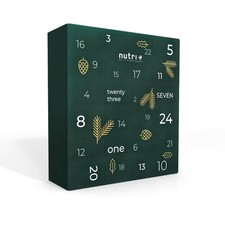 Protein-Adventskalender 2025 - 24 Überraschungen - vegane Proteinpulver-Proben