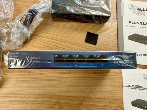 Allnet poe switch - allnet, all-sg8245pm