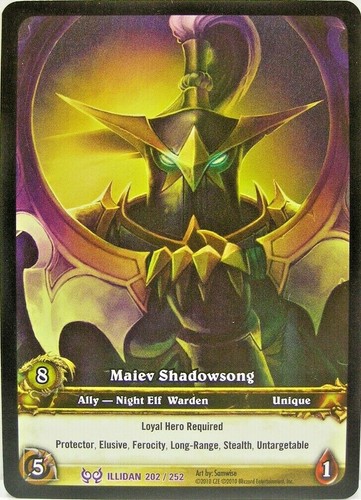 World warcraft tcg - of,