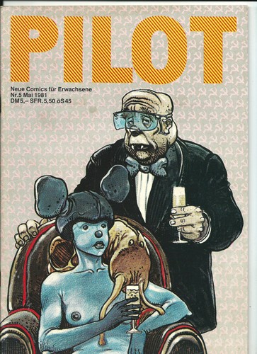 Pilot comics mit - mit, clavé