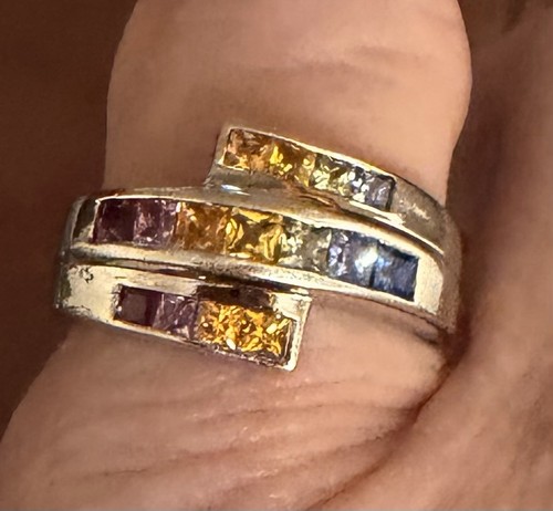 14k white gold band - white, ring