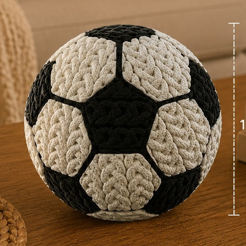 Gedruckter fußball - 3d-gedruckter,