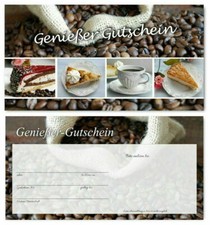 25 x Geschenkgutscheine