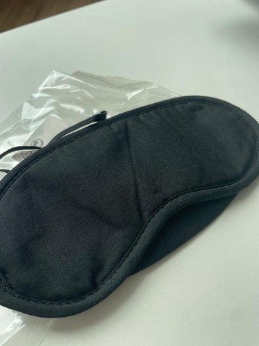 Schlafmaske schwarz - schlafmaske, –