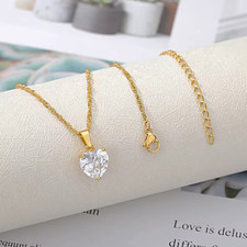 Damen Halskette Herz 925