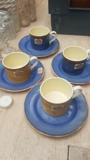 Homesense 4er Set ohne Kaffeetassen und Untertassen Neu