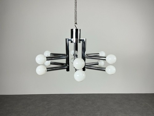 Postmoderne chrom sputniklampe - postmoderne,