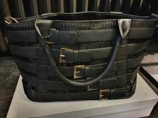 Chihuahua & Minis Schöne Tragetasche stylisch Schwarz Gold Hund Hunde