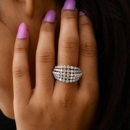 14k weißgold damen - weißgold,