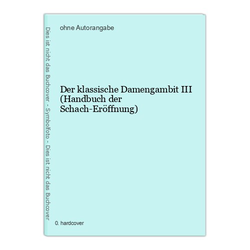 Der klassische damengambit - klassische,