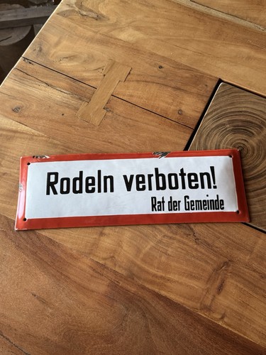 Selten rodeln verboten rat - rat, der