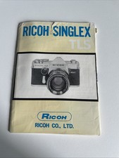 Ricoh Singlex TLS Betriebsanleitung Bedienungsanleitung Anleitung