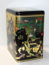 Alte Teedose groß Vorratsdose