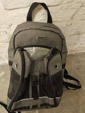 Sauerstoffgerät Rucksack Grau Mit Flaschenhalter Gebraucht