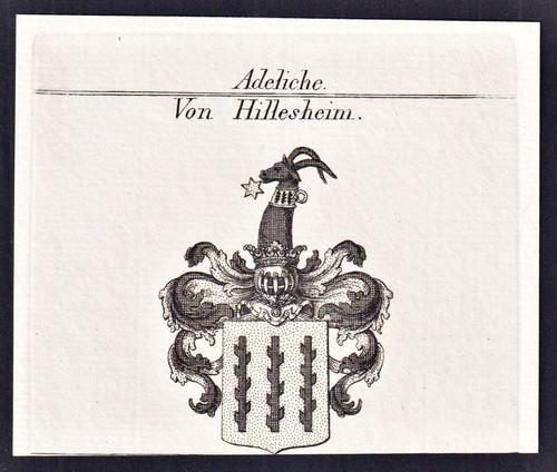 Von hillesheim wappen coat - hillesheim,