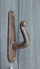Wandhaken Gusseisen Nostalgie Landhausstil Garderobe Handtuchhalter antikbraun