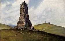 Künstler Ak Moralt, W., Feldberg im Schwarzwald, Bismarckdenkmal - 4905679
