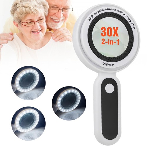 Led lupe leselupe mit - lupe,