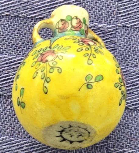 Alte miniatur porzellanvase - miniatur-,