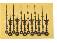 Posten ältere Zeiger 6 Paar Uhrenzeiger f Uhrwerk Uhrmacher watchmaker clock