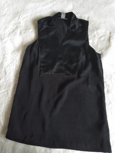 Bluse 100 seide schwarz - bluse, 36