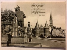 Ansichtskarte, Lübeck