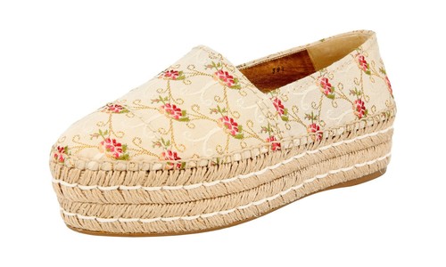 Prada plateau espadrilles - prada,