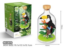 Tukan Bausteine Modell Figur