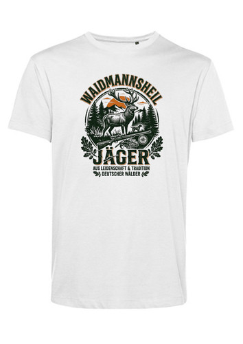 Druck shirt waidmannsheil - druck,